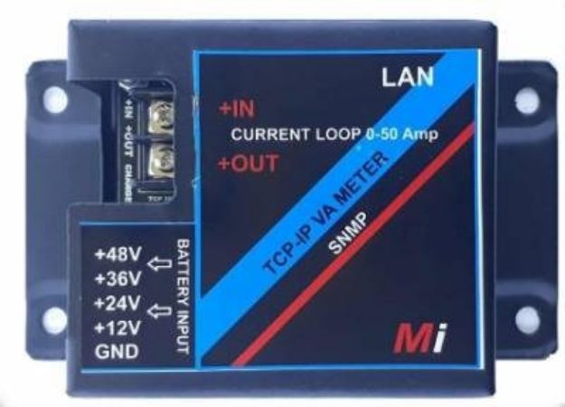 Micro Instruments Enclosed TCP IP V/A meter (SNMP) 30 Amp