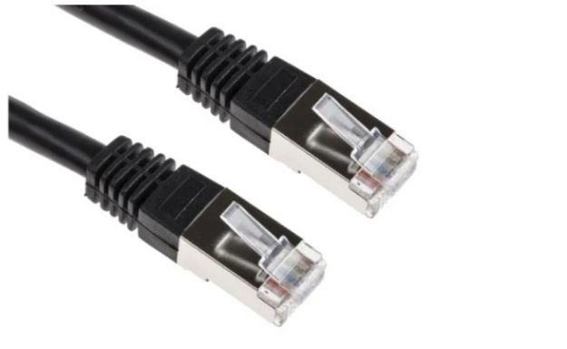 Acconet CAT6 1m UTP Flylead (Patch Lead) Black | CAT6-FLY-1-BLACK