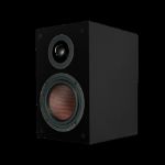 TruAudio 6.5" Woofer, 1" Tweeter Premium Bookshelf Speaker in Satin Black