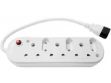 Acconet 6 Way Multiplug with 3x 16A SA and 3x 5A 2 Pin Sockets | AC-MPLUG-IEC-6